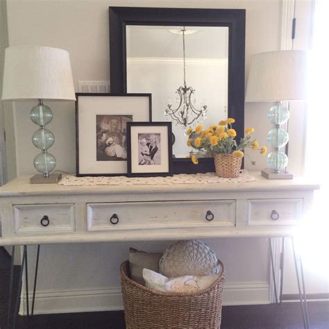 pinterest console table|More.